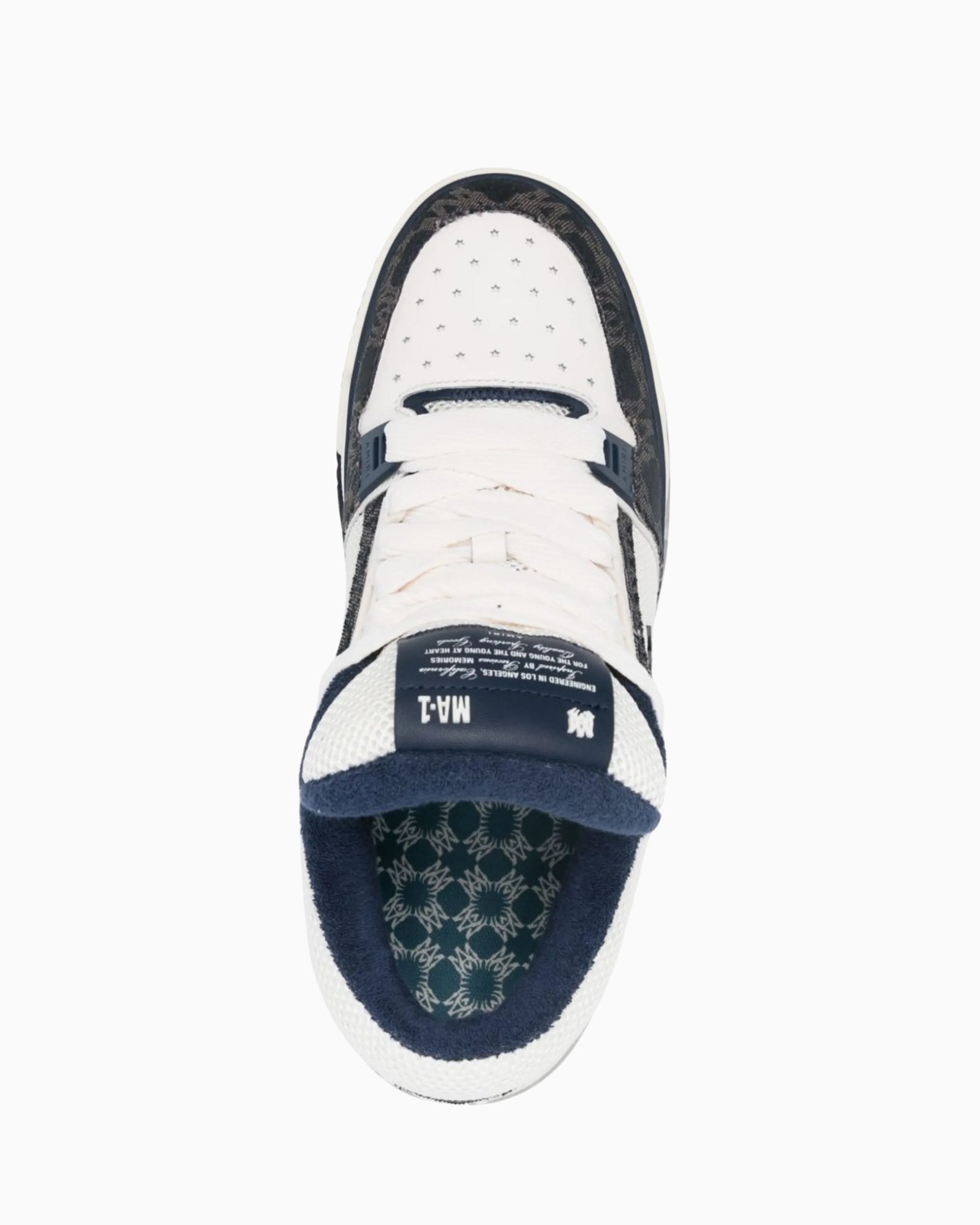 Amiri Sneakers AMFOSR1095949 - SanShopLuxury - 2025, 40, 41, 42, 43, 44, Amiri, Autunno/Inverno, Bianco-Blu, Calzature, Continuativo, Idoneo, New, Primavera/Estate, Sneakers, SS25, Uomo