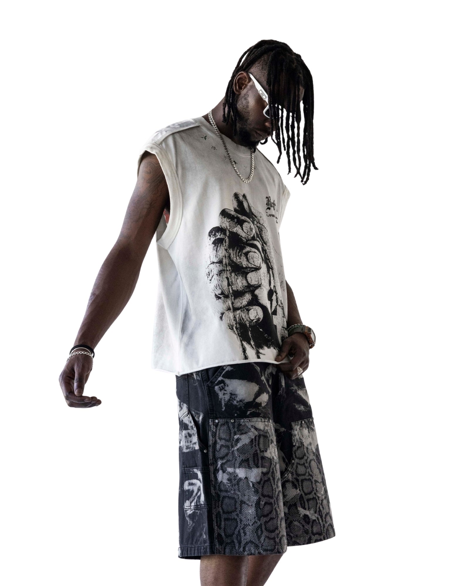 Black Island T-Shirt 2053-WHITE