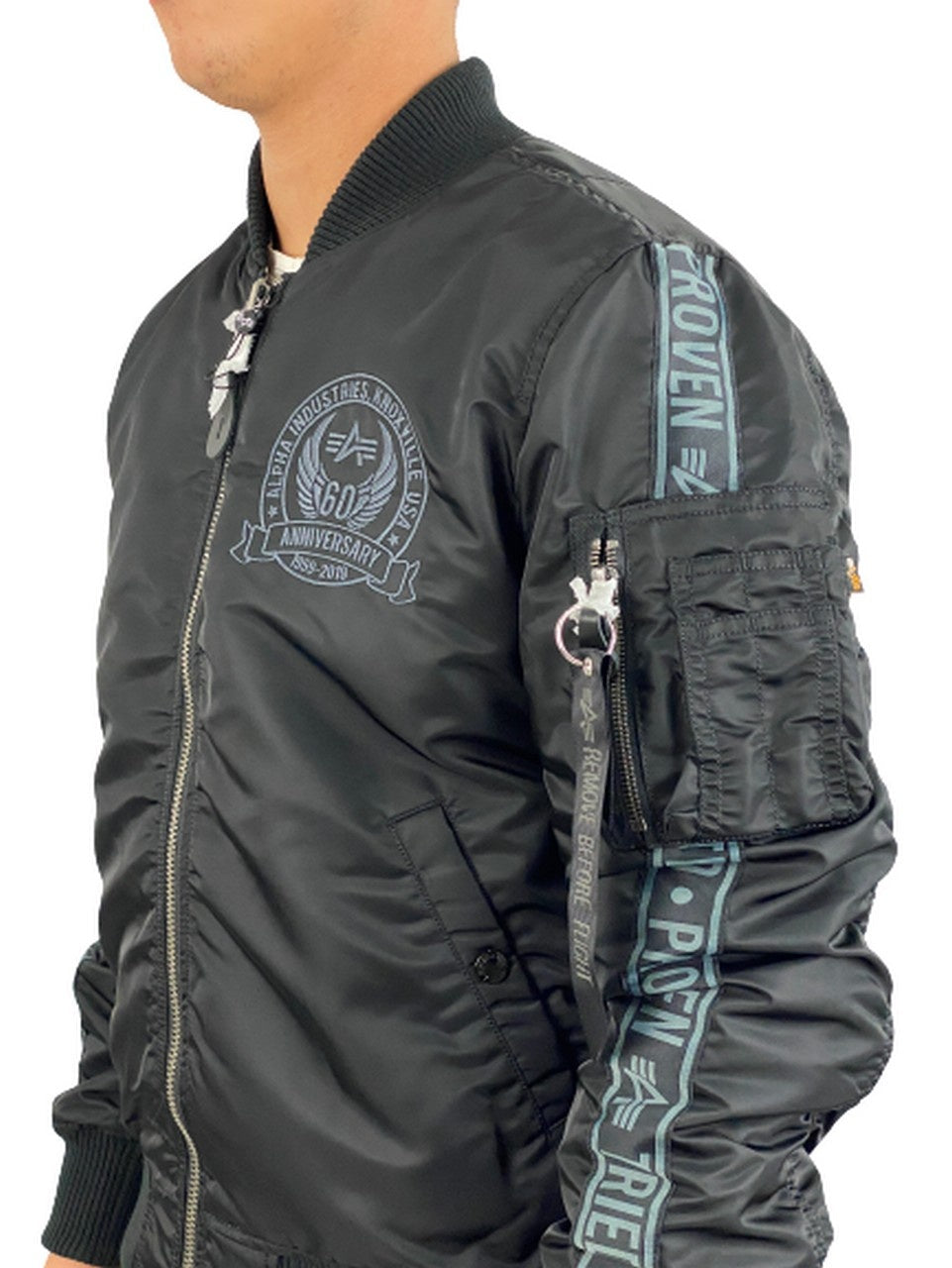 Alpha Industries Giubbino 198104 - SanShopLuxury - -50%, 2019, Abbigliamento, Alpha Industries, Autunno/Inverno, FW19, Giubbino, Nero, Outlet, S, Ultimo, Uomo