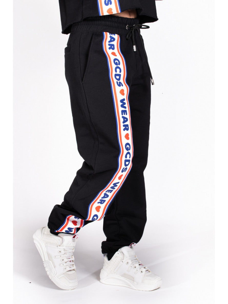 Gcds Pantatuta CC94W031456 - SanShopLuxury - -50%, 2021, Abbigliamento, Autunno/Inverno, Donna, FW21, Gcds, L, M, Nero, Outlet, Pantatuta, S, XL