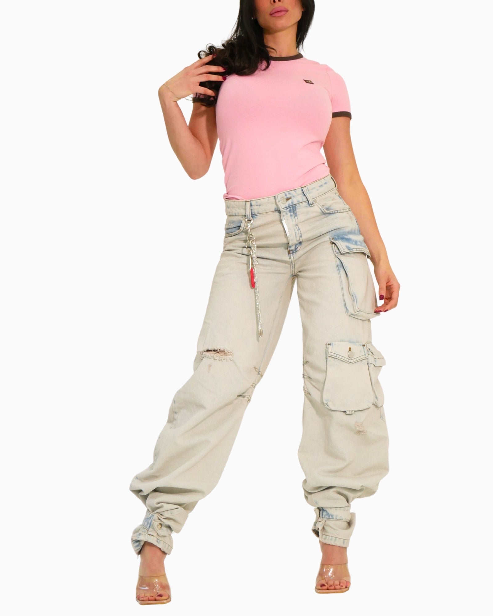 Donotconform Jeans W-BAGGY50 - SanShopLuxury - 2025, 40, 42, 44, 46, 48, Abbigliamento, Azzurro, Donna, Donotconform, Idoneo, Jeans, New, Primavera/Estate, SS25