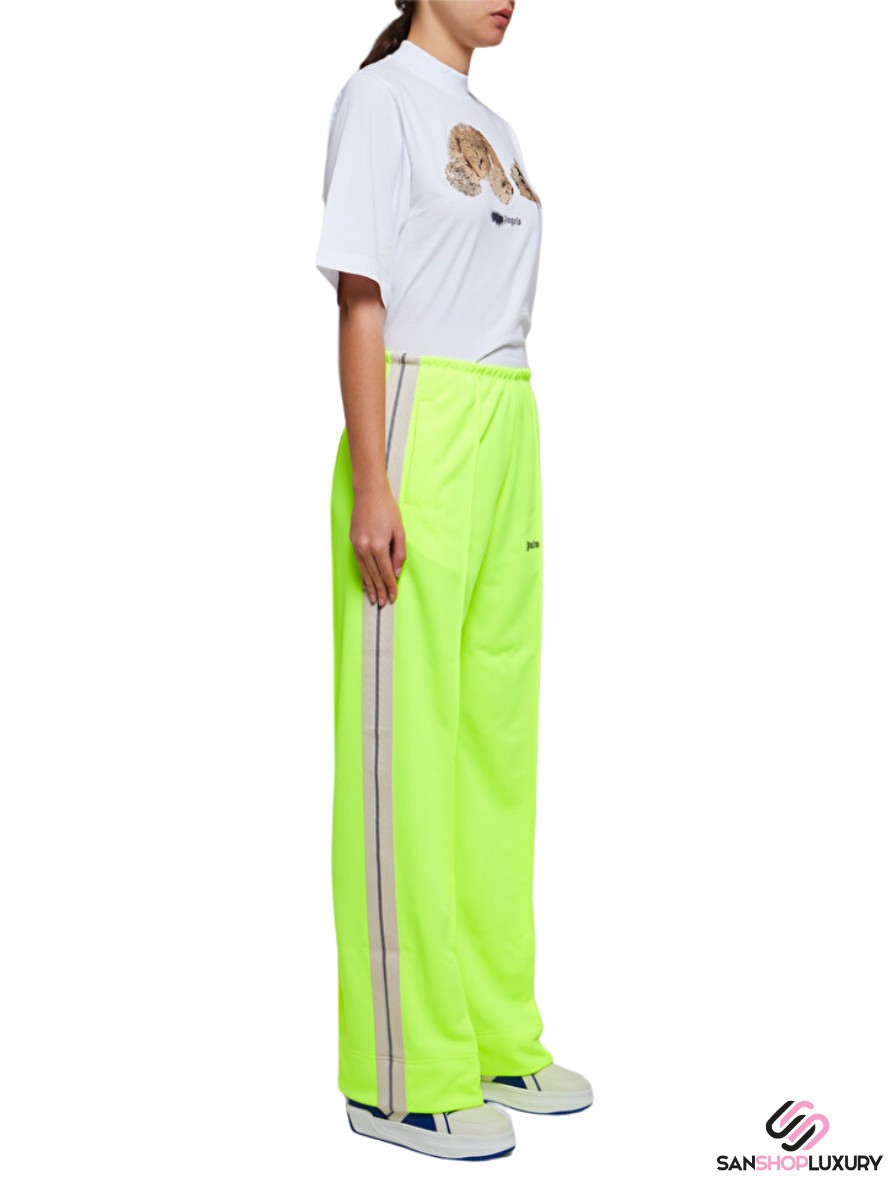 Palm Angels Pantalone PWCA061F21FAB0036510 - SanShopLuxury - -50%, 2021, Abbigliamento, Autunno/Inverno, Donna, FW21, Giallo, M, Outlet, Palm Angels, Pantalone, S, XS