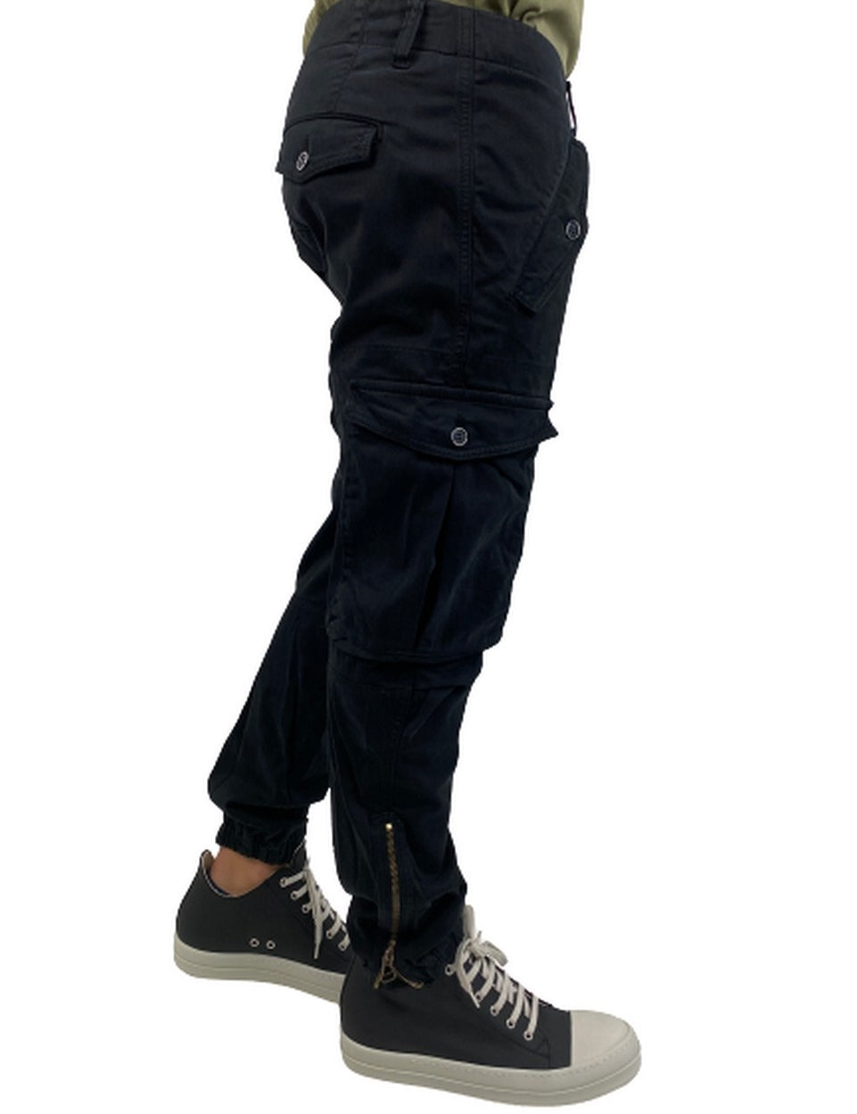 Inverno, FW18, Nero, Outlet, Pantalone, Takutea, Uomo