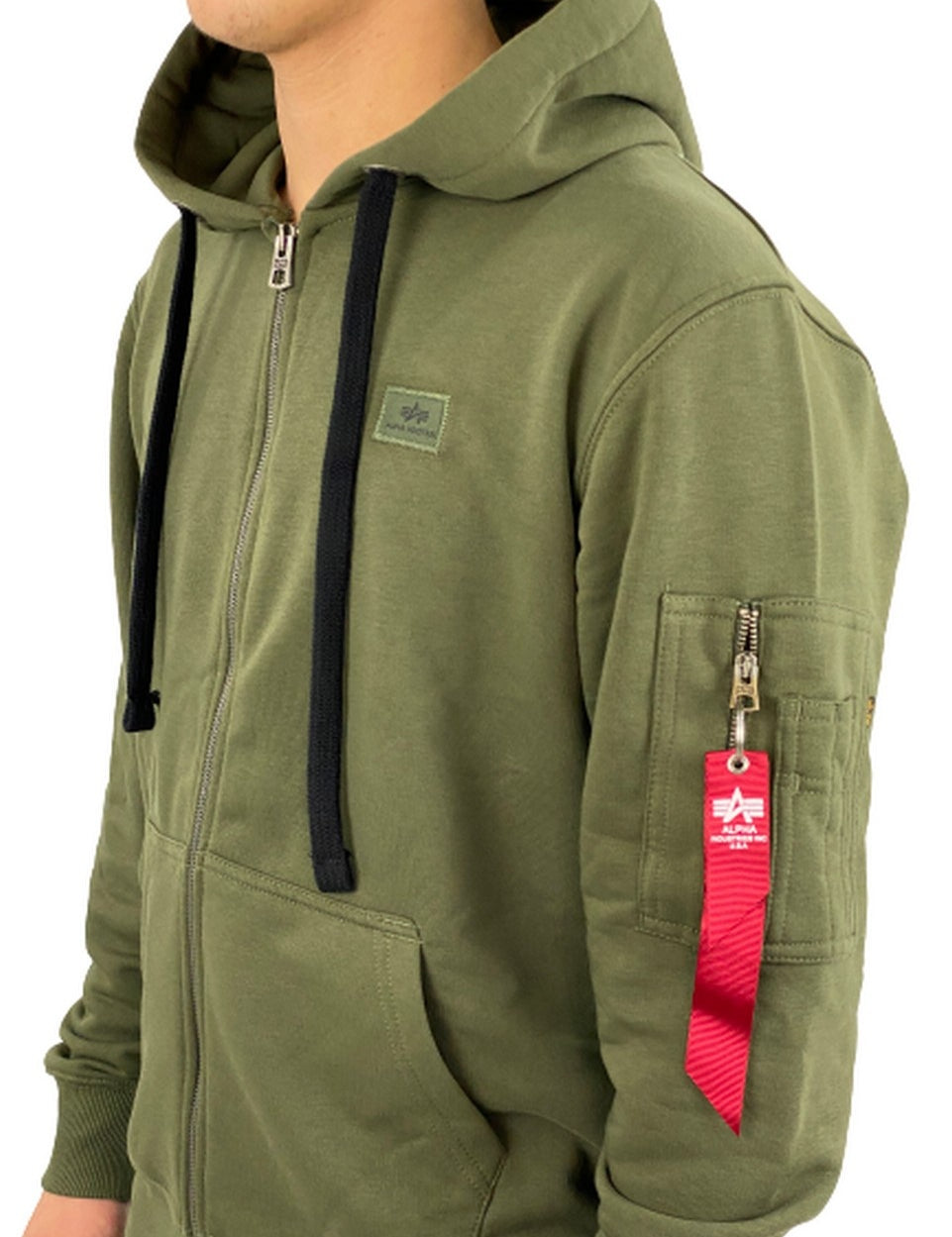 Inverno, Con Cappuccio, Felpa, FW18, Outlet, S, Ultimo, Uomo, Verde