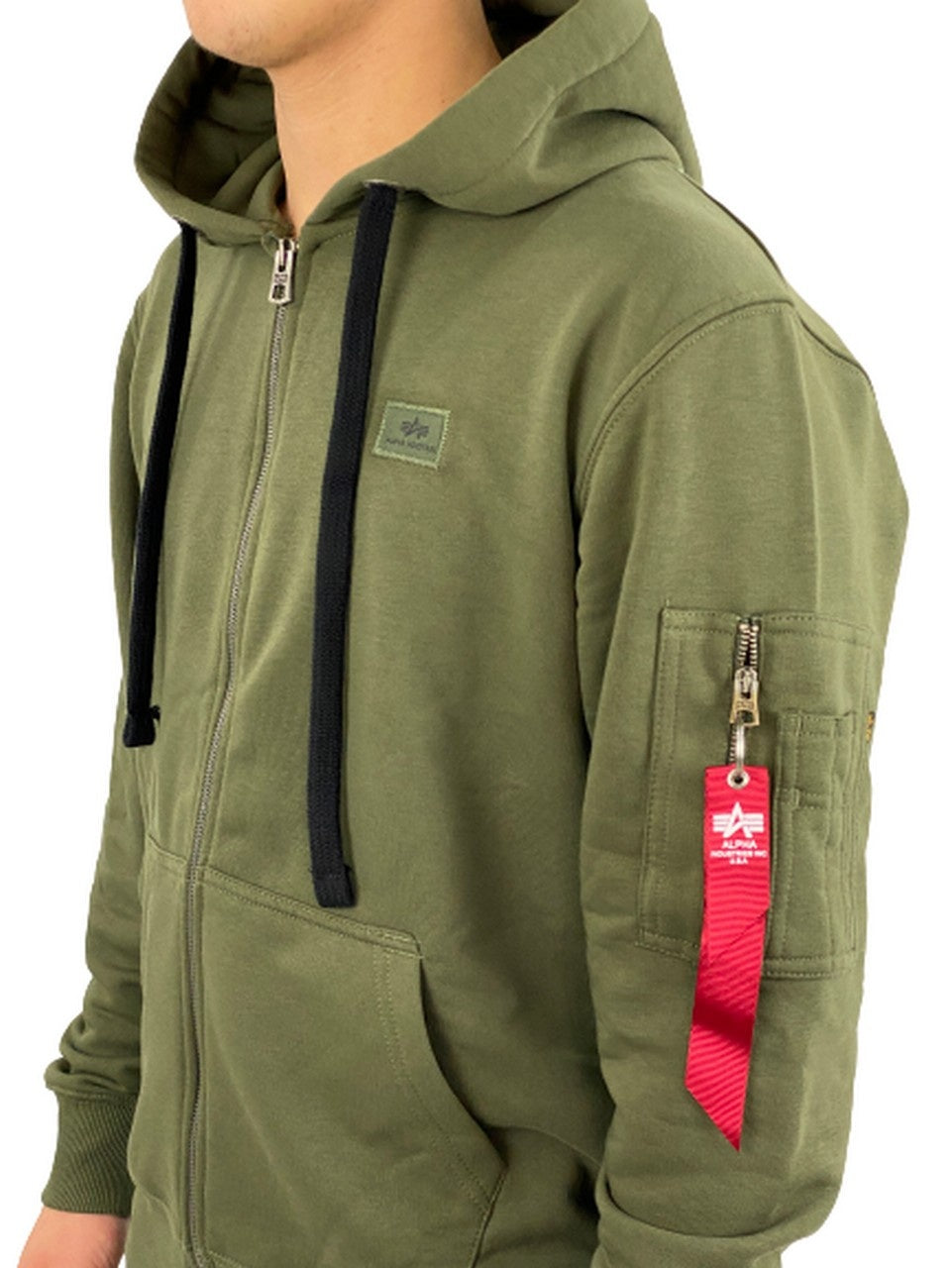 Alpha Industries Felpa 158222 - SanShopLuxury - -50%, 2018, Abbigliamento, Alpha Industries, Autunno/Inverno, Con Cappuccio, Felpa, FW18, Outlet, S, Ultimo, Uomo, Verde