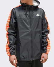 Kappa Giubbino 303WA70 222 - SanShopLuxury - -50%, 2020, Abbigliamento, Con Cappuccio, Giubbino, Kappa, L, M, Nero, Outlet, Primavera/Estate, S, SS20, Uomo, XL, XXL