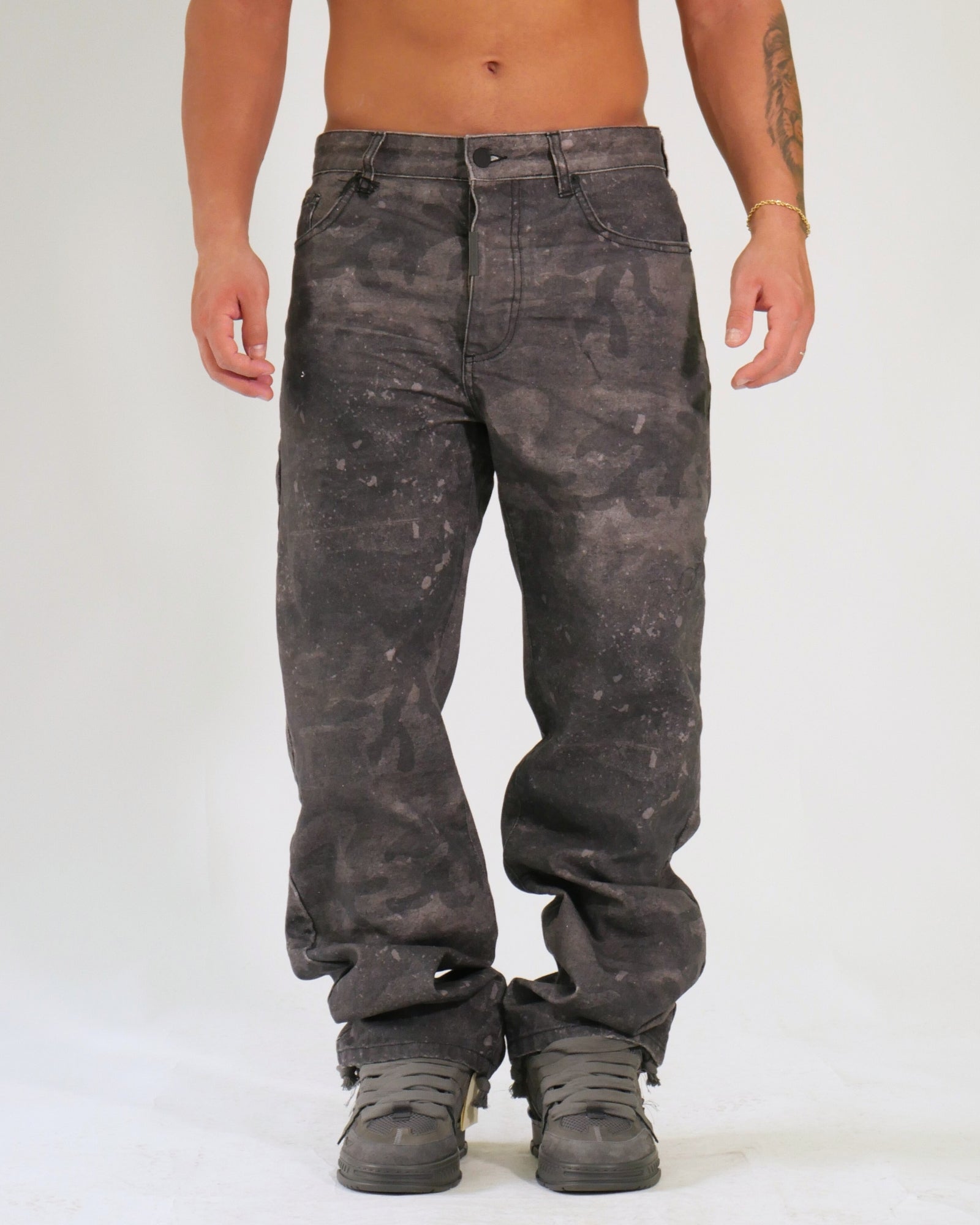 Donotconform Jeans BAGGY2040-N - SanShopLuxury - 2025, 44, 46, 48, 50, 52, 54, Abbigliamento, Autunno/Inverno, Continuativo, Donotconform, FW25, Idoneo, Jeans, Nero, New, Primavera/Estate, Uomo