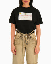 Donotconform T-Shirt W-TEE10-N - SanShopLuxury - 2025, Abbigliamento, Donna, Donotconform, Idoneo, L, M, Nero, New, Primavera/Estate, S, SS25, T-Shirt, XL, XS