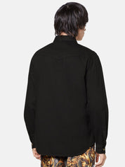 Versace Jeans Couture Camicie 71GAL095 CDW05 - SanShopLuxury - -50%, 2021, 48, 52, 54, Abbigliamento, Autunno/Inverno, Camicie, FW21, Nero, Outlet, Uomo, Versace Jeans Couture