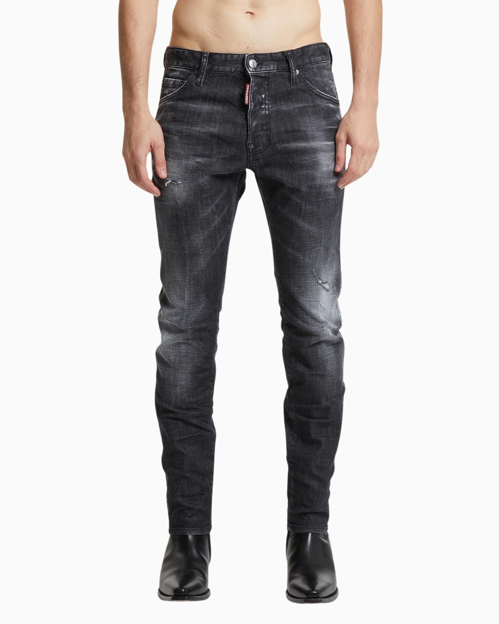 Dsquared2 Jeans S74LB1724/S30357900 - SanShopLuxury - 2025, 46, 48, 50, 52, Abbigliamento, Autunno/Inverno, Dsquared2, FW25, Idoneo, Jeans, Nero, New, Uomo