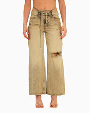 Donotconform Jeans W-BAGGY20 - SanShopLuxury - 2025, 40, 42, 44, 46, 48, Abbigliamento, Donna, Donotconform, Idoneo, Jeans, New, Primavera/Estate, SS25, Taupe