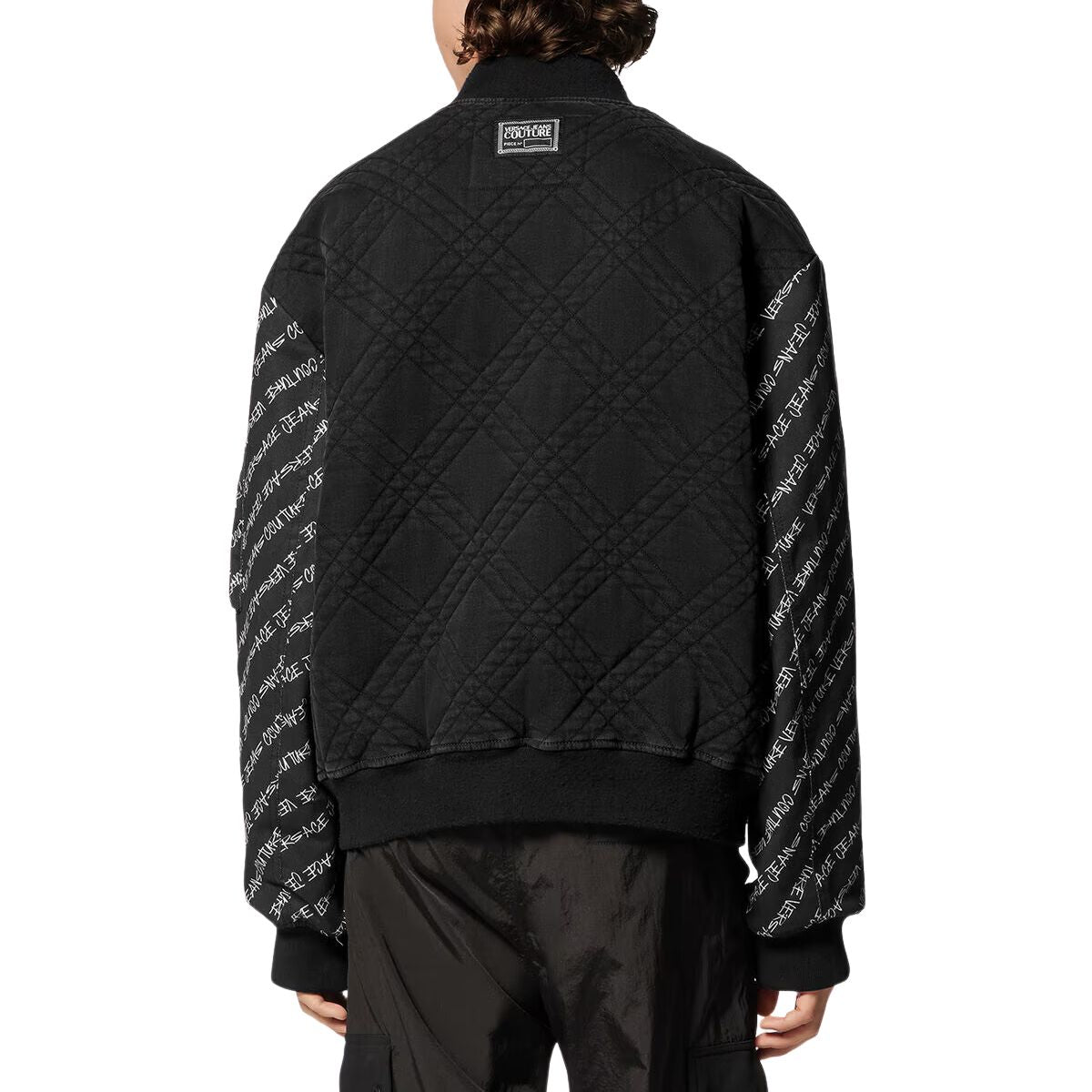 Versace Jeans Couture Giubbino 75GAS46M DH000 - SanShopLuxury - 2023, 46, 50, 52, Abbigliamento, Autunno/Inverno, College, FW23, Giubbino, Nero, Outlet, Uomo, Versace Jeans Couture