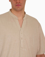 Brian Rush T-Shirt Polo FD360-CAM275-BEIGE