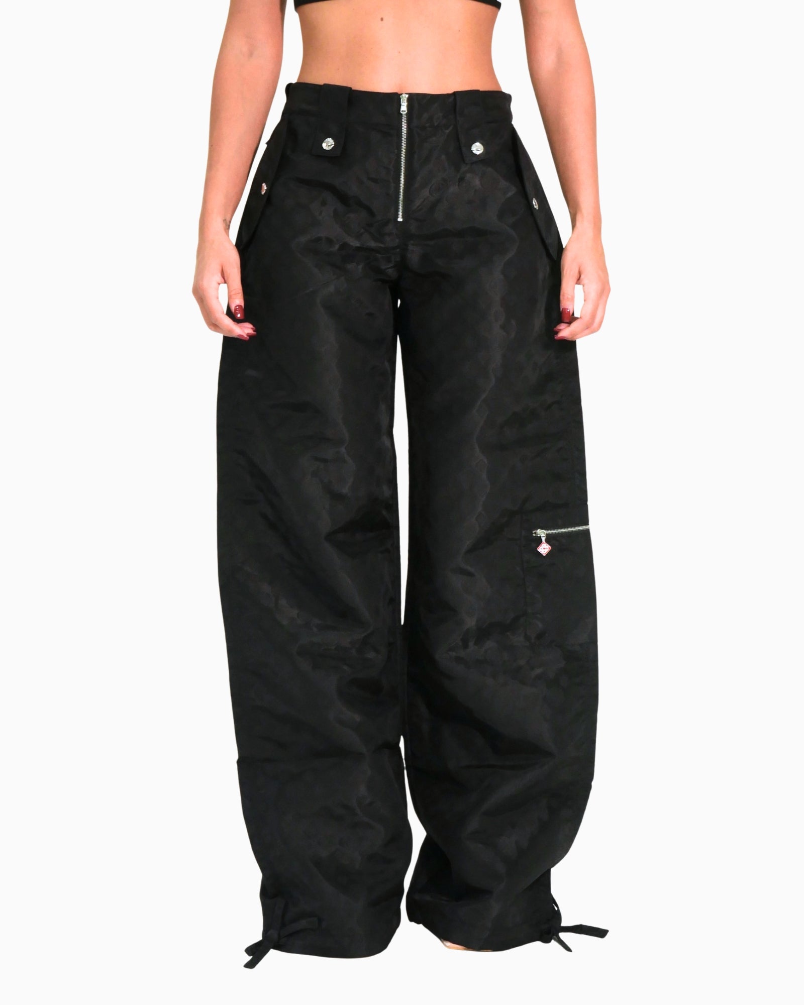 Inverno, Casablanca, Donna, FW25, Idoneo, Nero, New, Pantalone, S, Ultimo, XS