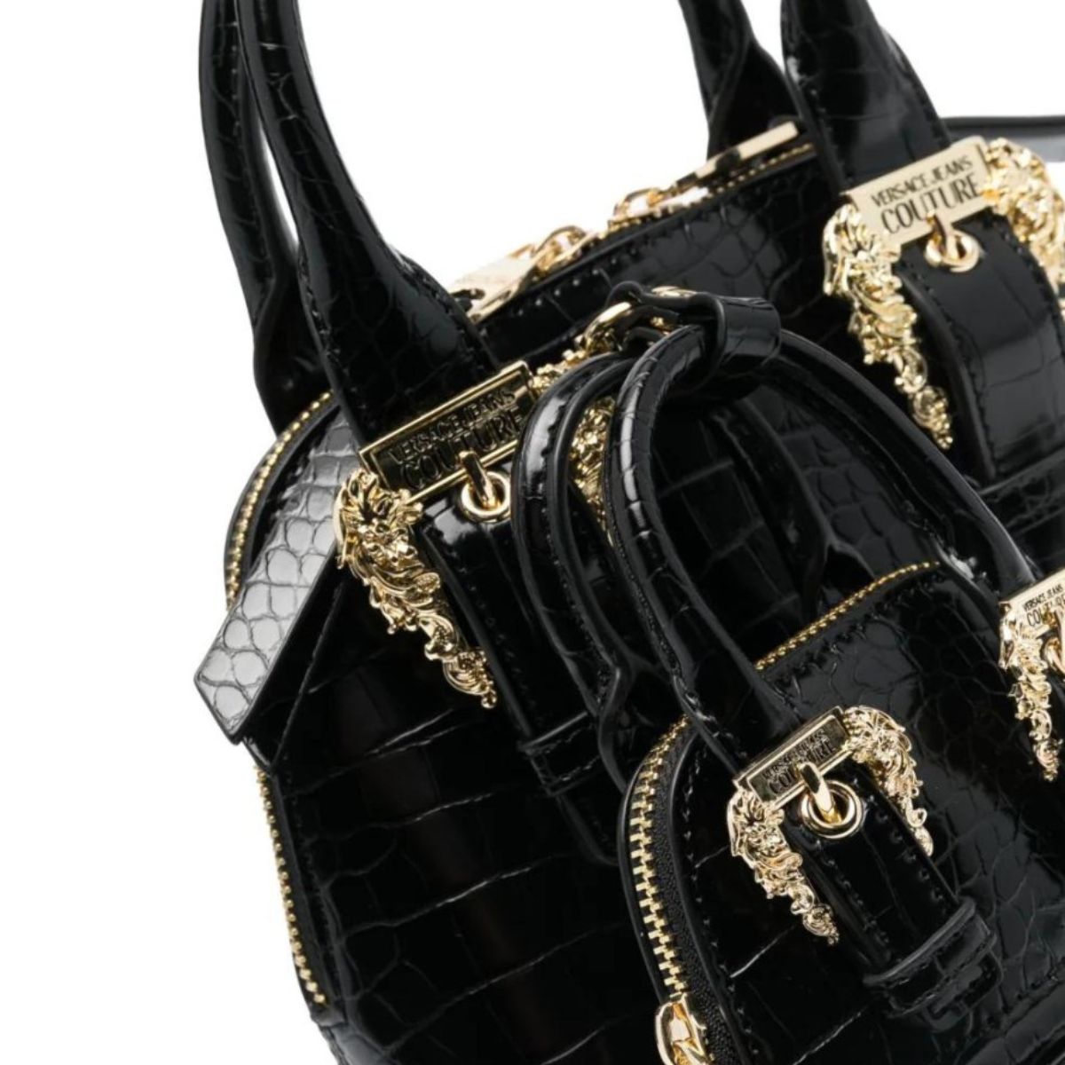 Versace Jeans Couture Borsa Da Spalla 74VA4BFW ZS578 - SanShopLuxury - 2023, Accessori, Autunno/Inverno, Borsa Da Spalla, Continuativo, Donna, Fucsia, Idoneo, Nero, Outlet, Primavera/Estate, SS23, Tracolla, Unica, Valigeria, Versace Jeans Couture