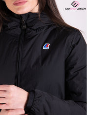 K-Way Giubbino K7115GW USY - SanShopLuxury - -50%, 2021, Abbigliamento, Autunno/Inverno, Donna, FW21, Giubbino, K-Way, L, M, Nero, Outlet, S, XL
