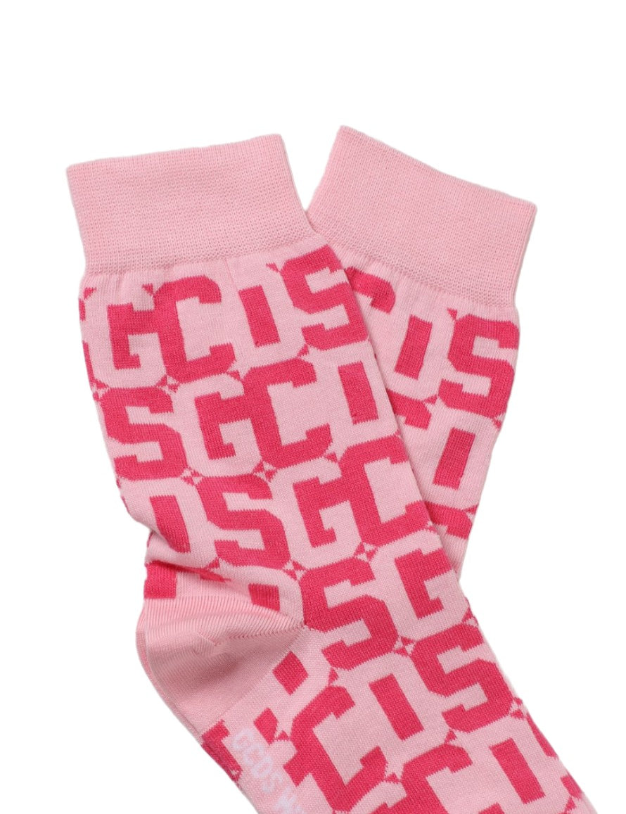 Inverno, Calzini, Donna, FW22, Gcds, Outlet, Rosa, Unica