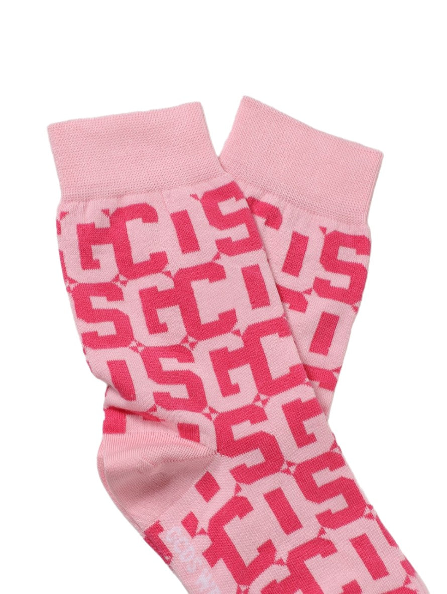 Gcds Calzini AI22W550105 - SanShopLuxury - 2022, Abbigliamento, Autunno/Inverno, Calzini, Donna, FW22, Gcds, Outlet, Rosa, Unica