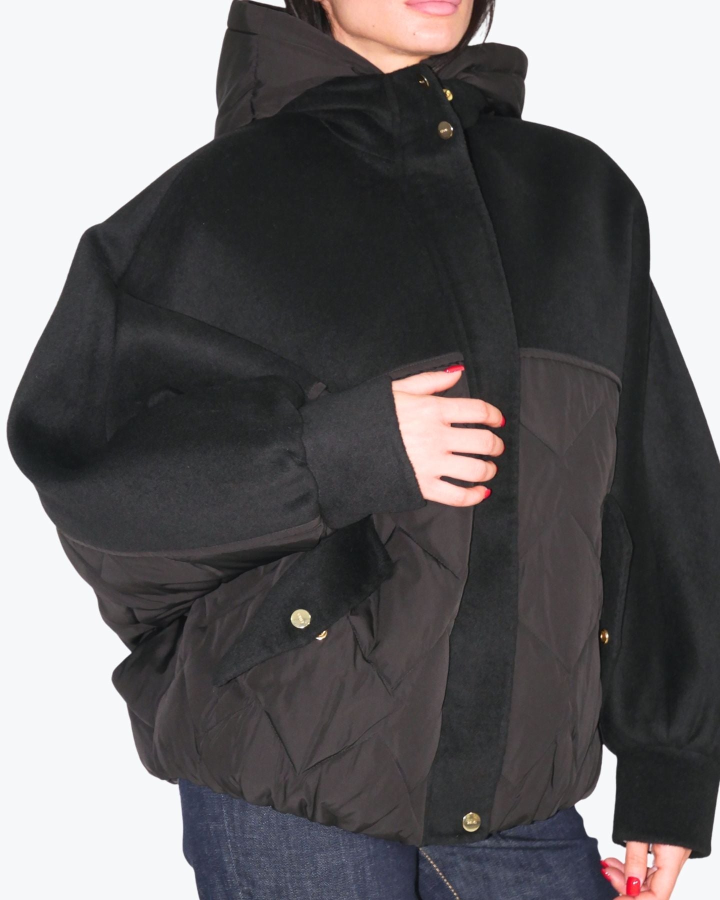 Shiki Giubbino SAMANTA-N - SanShopLuxury - 2024, Abbigliamento, Autunno/Inverno, Donna, FW24, Giubbino, Idoneo, L/XL, Nero, Outlet, S/M, Shiki, Ultimo