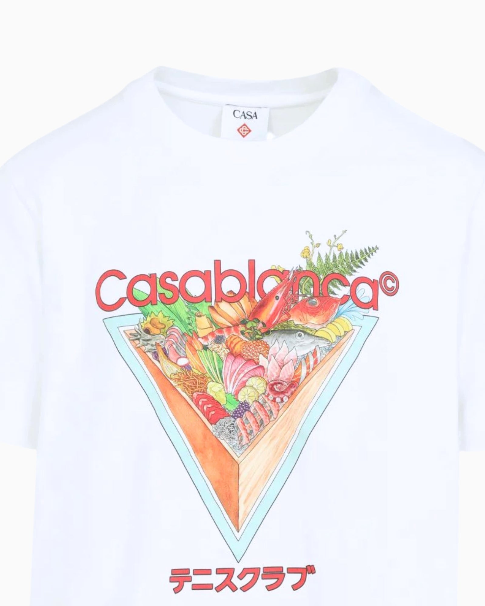 Casablanca T-Shirt MAW25JTS001/01 - SanShopLuxury - 2025, Abbigliamento, Autunno/Inverno, Bianco, Casablanca, FW25, Idoneo, L, M, New, S, T-Shirt, Uomo, XL, XXL, XXXL