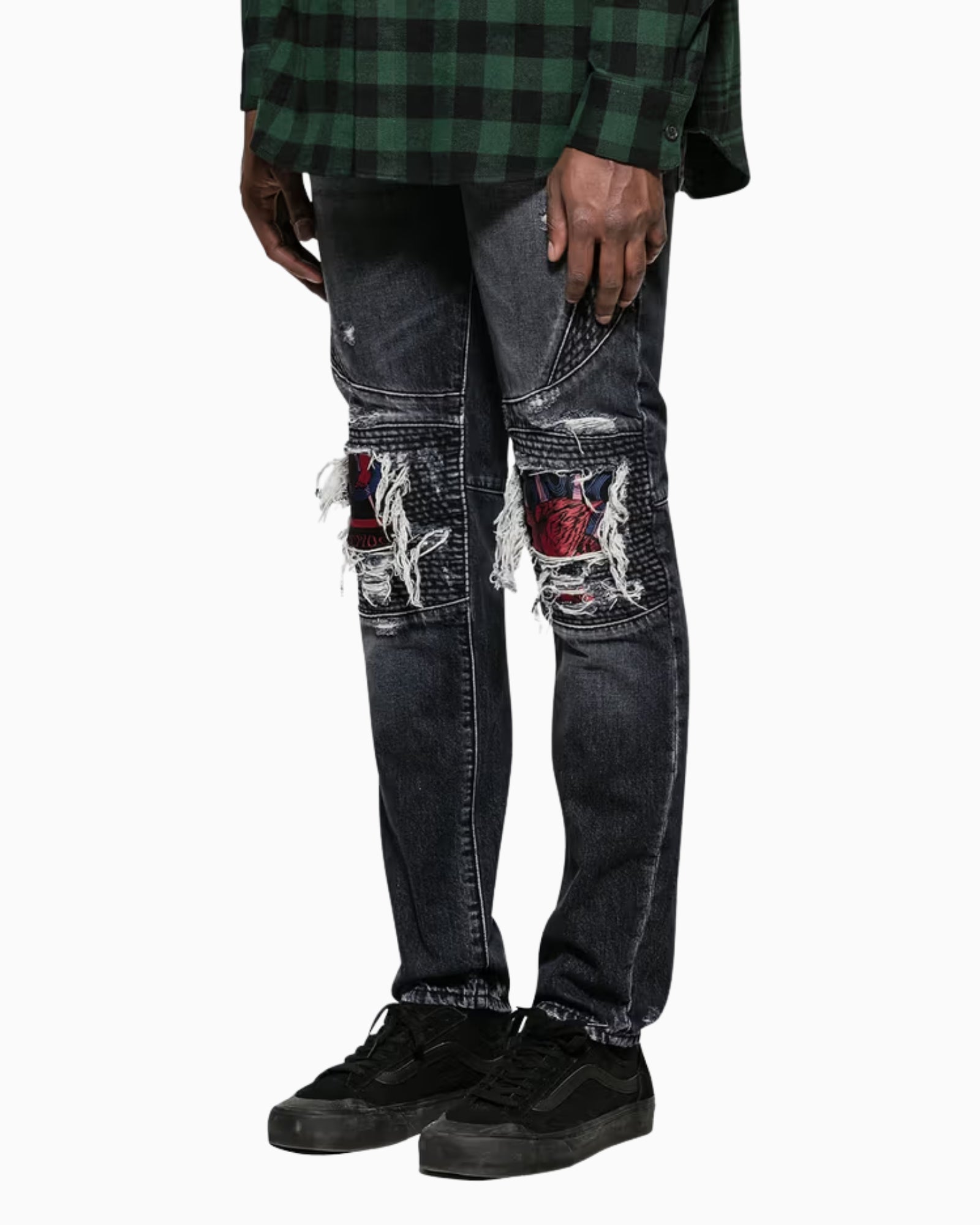 Marcelo Burlon Jeans CMYA010F18868139 - SanShopLuxury - -50%, 2018, 46, Abbigliamento, Autunno/Inverno, FW18, Grigio, Jeans, Marcelo Burlon, Outlet, Uomo