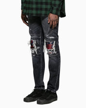 Marcelo Burlon Jeans CMYA010F18868139 - SanShopLuxury - -50%, 2018, 46, Abbigliamento, Autunno/Inverno, FW18, Grigio, Jeans, Marcelo Burlon, Outlet, Uomo