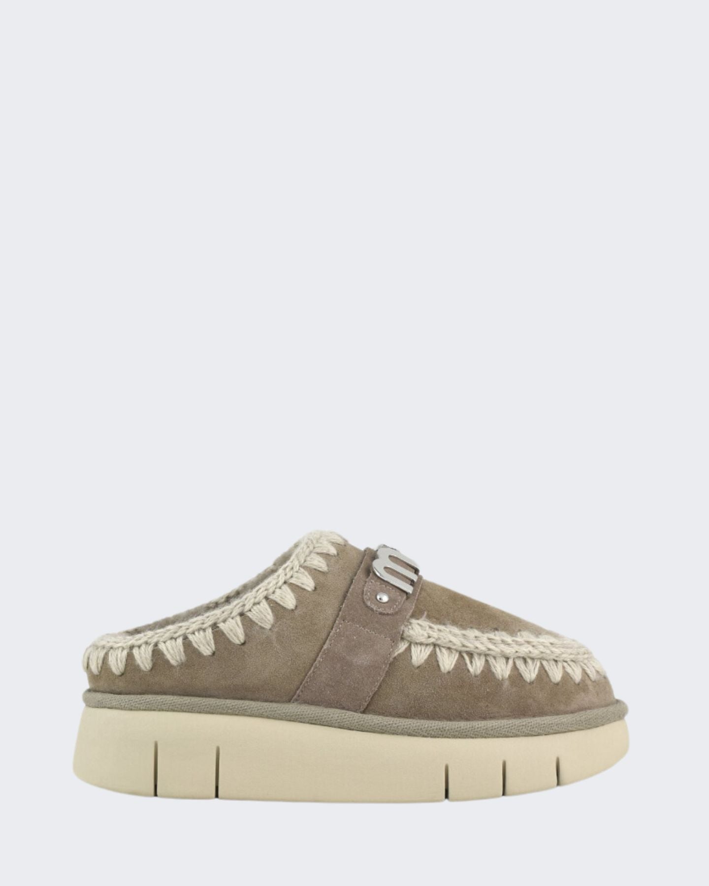 Mou Slipper MU.FW531001A-ELGRY - SanShopLuxury - 2025, 37, 39, Autunno/Inverno, Beige, Calzature, Donna, FW25, Idoneo, Mou, New, Slipper