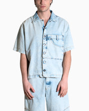 Gavensemble Camicia SS25-SHIRT412-BL
