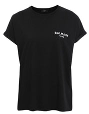 Balmain T-Shirt UF11351I382 - SanShopLuxury - -50%, 2020, Abbigliamento, Autunno/Inverno, Balmain, Bianco, Donna, FW20, Nero, Outlet, Rosa, T-Shirt, XL, XXL
