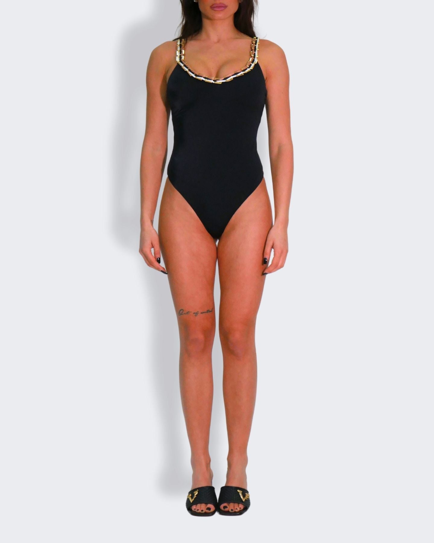 District Margherita Mazzei Costume 4FQ50 - SanShopLuxury - 1°, 2024, 2°, 3°, 4°, 5°, Abbigliamento, Beachwear, Costume, District Margherita Mazzei, Donna, Idoneo, Intero, Nero, Outlet, Primavera/Estate, SS24