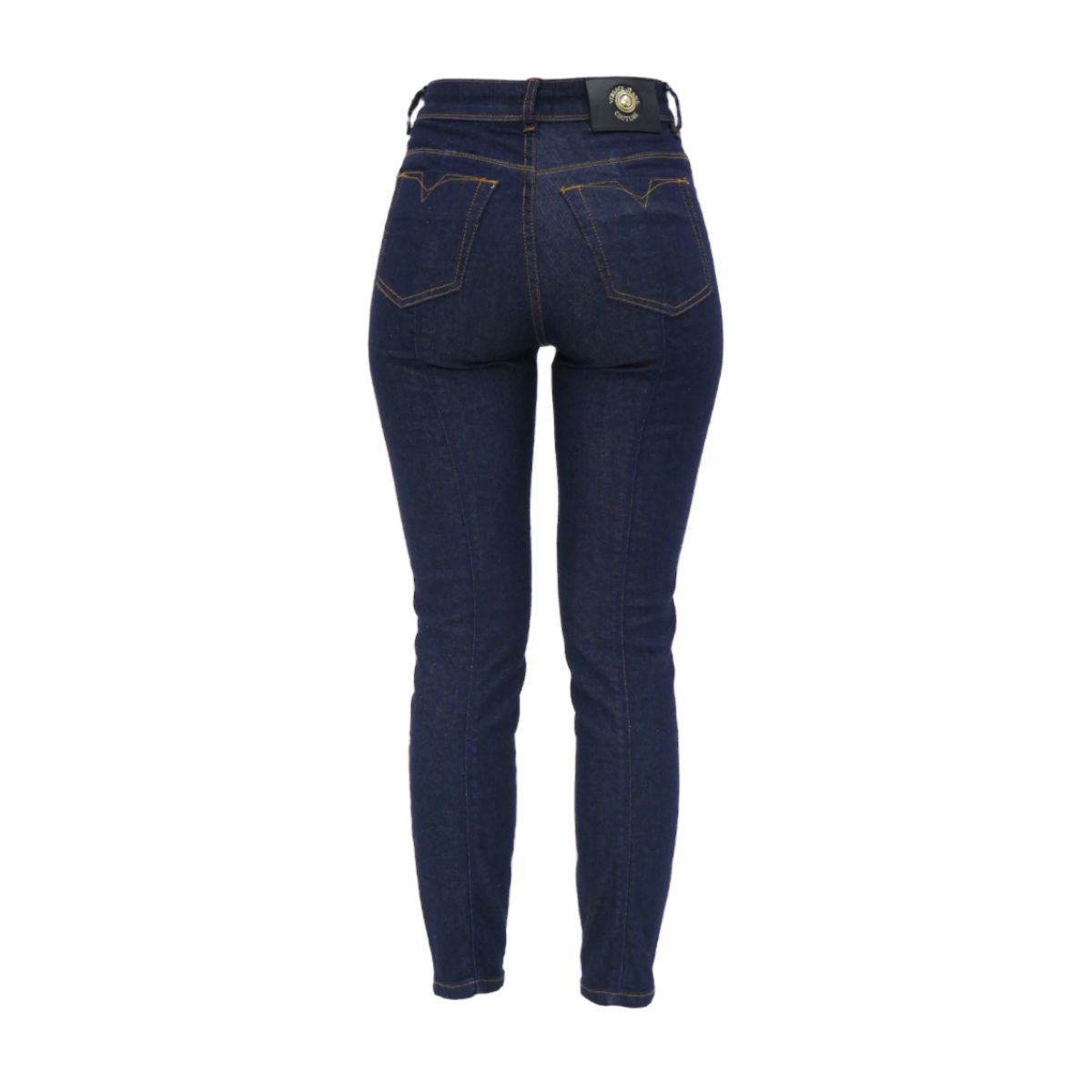 Versace Jeans Couture Jeans 74HAB5X0 CDW02 - SanShopLuxury - 2023, 38, 39, Abbigliamento, Azzurro, Donna, Jeans, Outlet, Primavera/Estate, SS23, Versace Jeans Couture