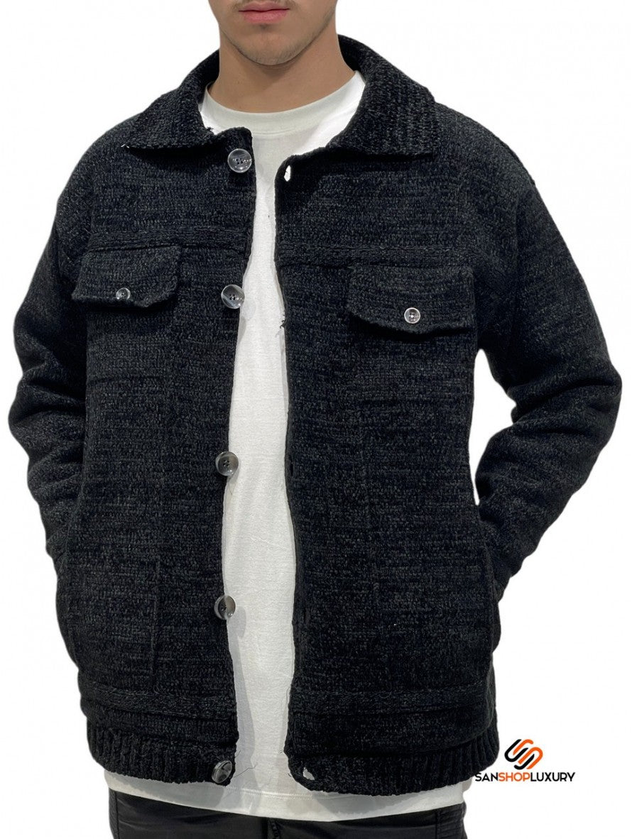 Donotconform Maglieria DN511C-N - SanShopLuxury - -50%, 2021, Abbigliamento, Autunno/Inverno, Donotconform, FW21, Maglieria, Nero, Outlet, S, Uomo, XXL