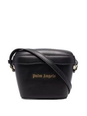 Palm Angels Borsa Da Spalla PWNQ005S22LEA001 - SanShopLuxury - 2022, Autunno/Inverno, Borsa Da Spalla, Continuativo, Donna, Idoneo, Nero, Outlet, Palm Angels, Primavera/Estate, SS22, Tracolla, Ultimo, Unica, Valigeria