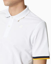 K-Way T-Shirt Polo K1125BW 001 - SanShopLuxury - 2025, Abbigliamento, Bianco, Idoneo, K-Way, L, M, New, Primavera/Estate, S, SS25, T-Shirt Polo, Uomo, XL, XXL, XXXL