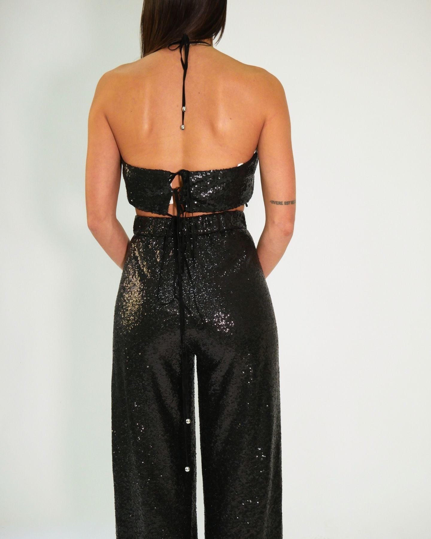 Shiki Pantalone PRINE - SanShopLuxury - 2024, 40, 42, Abbigliamento, Autunno/Inverno, Donna, FW24, Idoneo, Nero, Outlet, Pantalone, Shiki, Ultimo