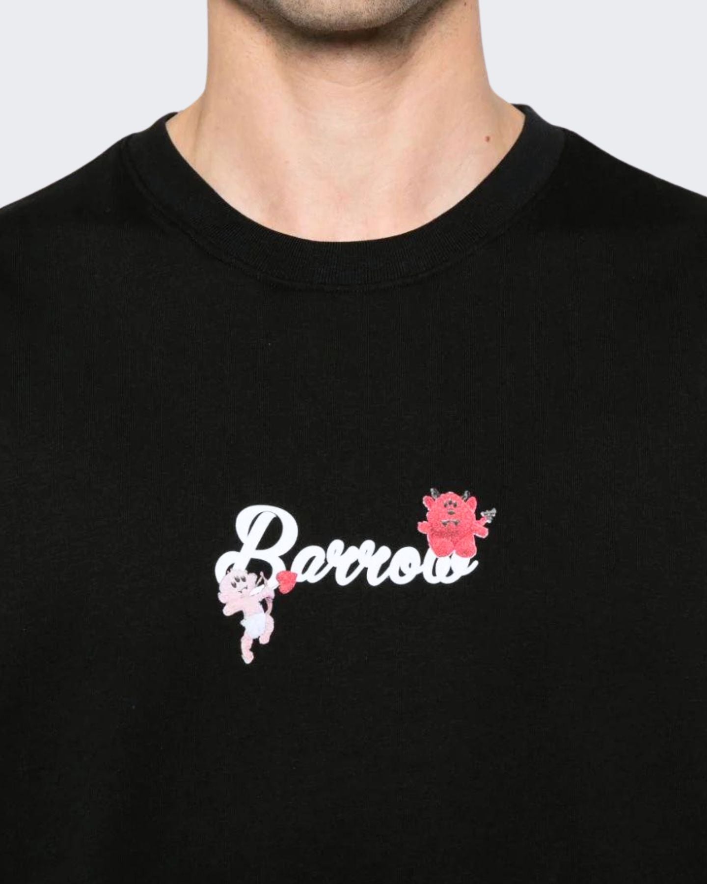 Barrow T-Shirt S4BWUATH095/110 - SanShopLuxury - 2024, Abbigliamento, Barrow, Donna, Idoneo, L, M, Nero, Outlet, Primavera/Estate, S, SS24, T-Shirt, UNISEX, Uomo, XL