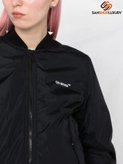 Giubbino Off-White OWEH017C99FAB0021001 - SanShopLuxury - Abbigliamento, Autunno/Inverno, Carry Over, Continuativo, Donna, Giubbino, Giubbotteria, Idoneo, L, M, Nero, New, Off-White, Primavera/Estate, S