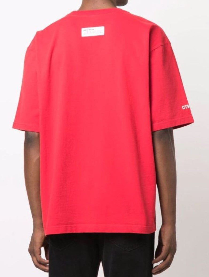 Heron Preston T-Shirt HMAA025F21JER0022501 - SanShopLuxury - -50%, 2021, Abbigliamento, Autunno/Inverno, FW21, Heron Preston, L, Outlet, Rosso, S, T-Shirt, Uomo, XL
