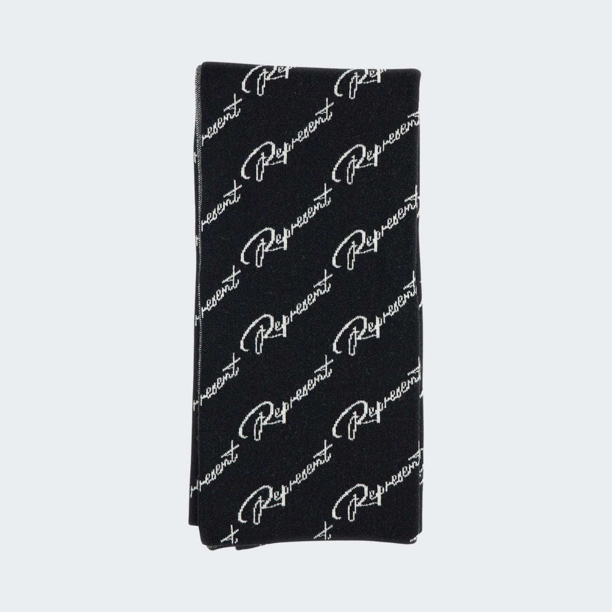 Represent Sciarpa MK8005 - SanShopLuxury - 2023, Abbigliamento, Accessori, Autunno/Inverno, Beige, FW23, Idoneo, Lana, Nero, Outlet, Represent, Sciarpa, Unica, Uomo