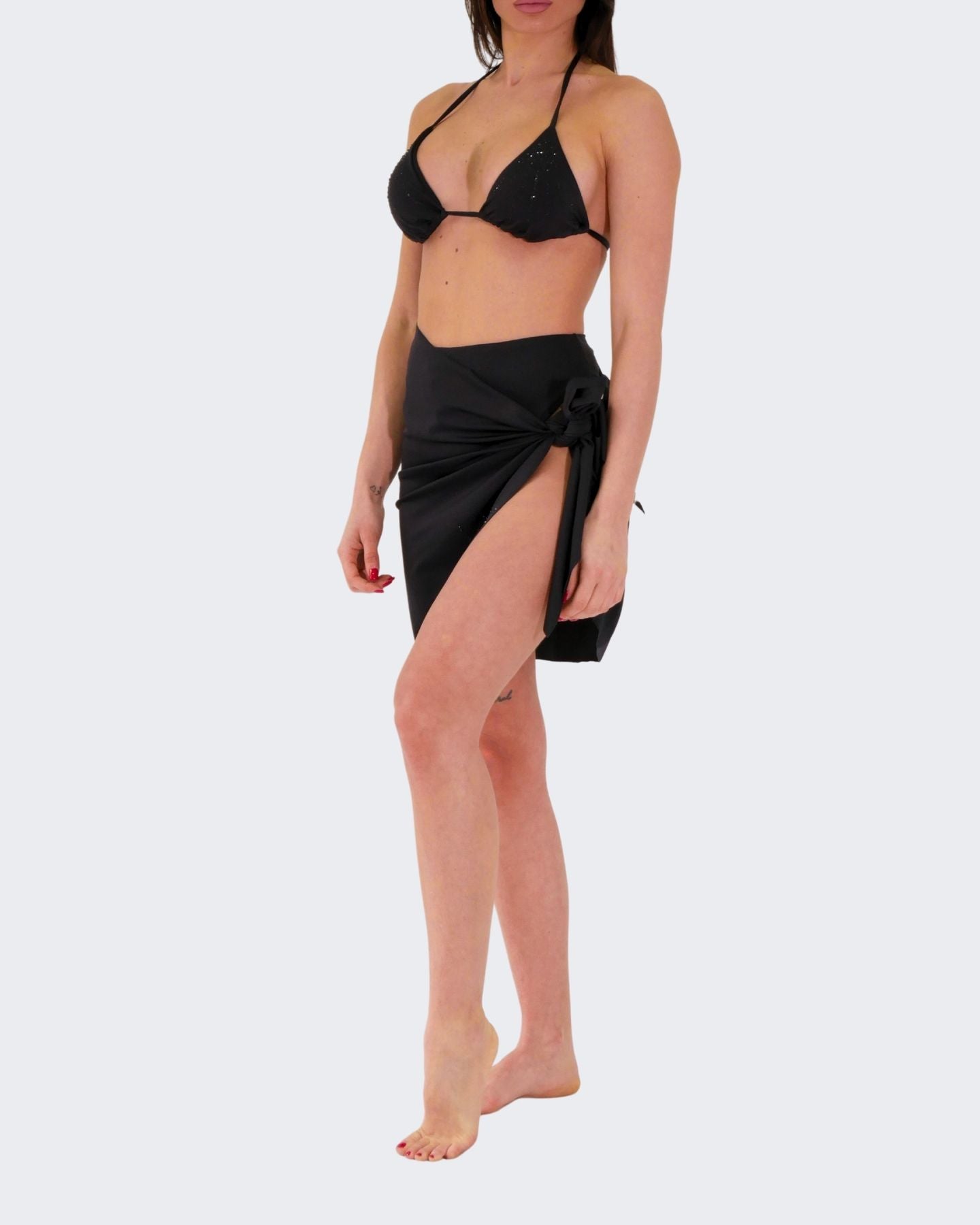 Fabrizia Costume LS01 0407 - SanShopLuxury - 2024, A triangolo, Abbigliamento, Beachwear, Costume, Donna, Fabrizia, Idoneo, L, M, Nero, Outlet, Primavera/Estate, S, SS24