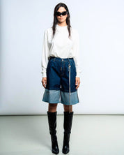 Donotconform Short W-SHORT30 - SanShopLuxury - 2025, 40, 42, 44, 46, 48, Abbigliamento, Blu, Donna, Donotconform, Idoneo, New, Primavera/Estate, Short, SS25