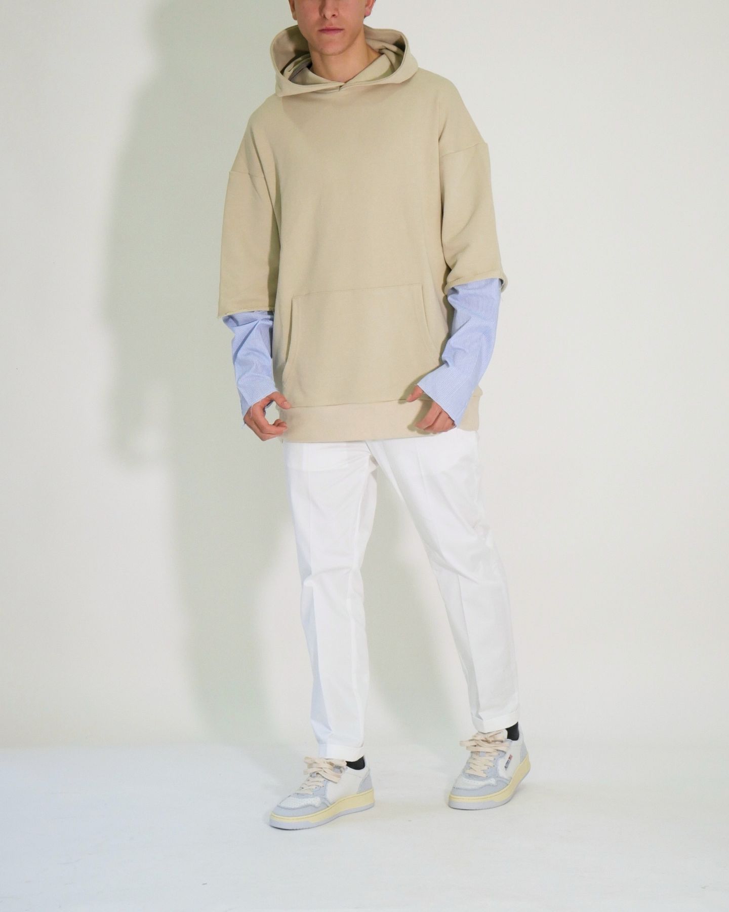 Asensyo Felpa FP 02 - SanShopLuxury - 2024, Abbigliamento, Asensyo, Beige, Felpa, Idoneo, L, M, Outlet, Primavera/Estate, S, SS24, Ultimo, Uomo, XL, XXL