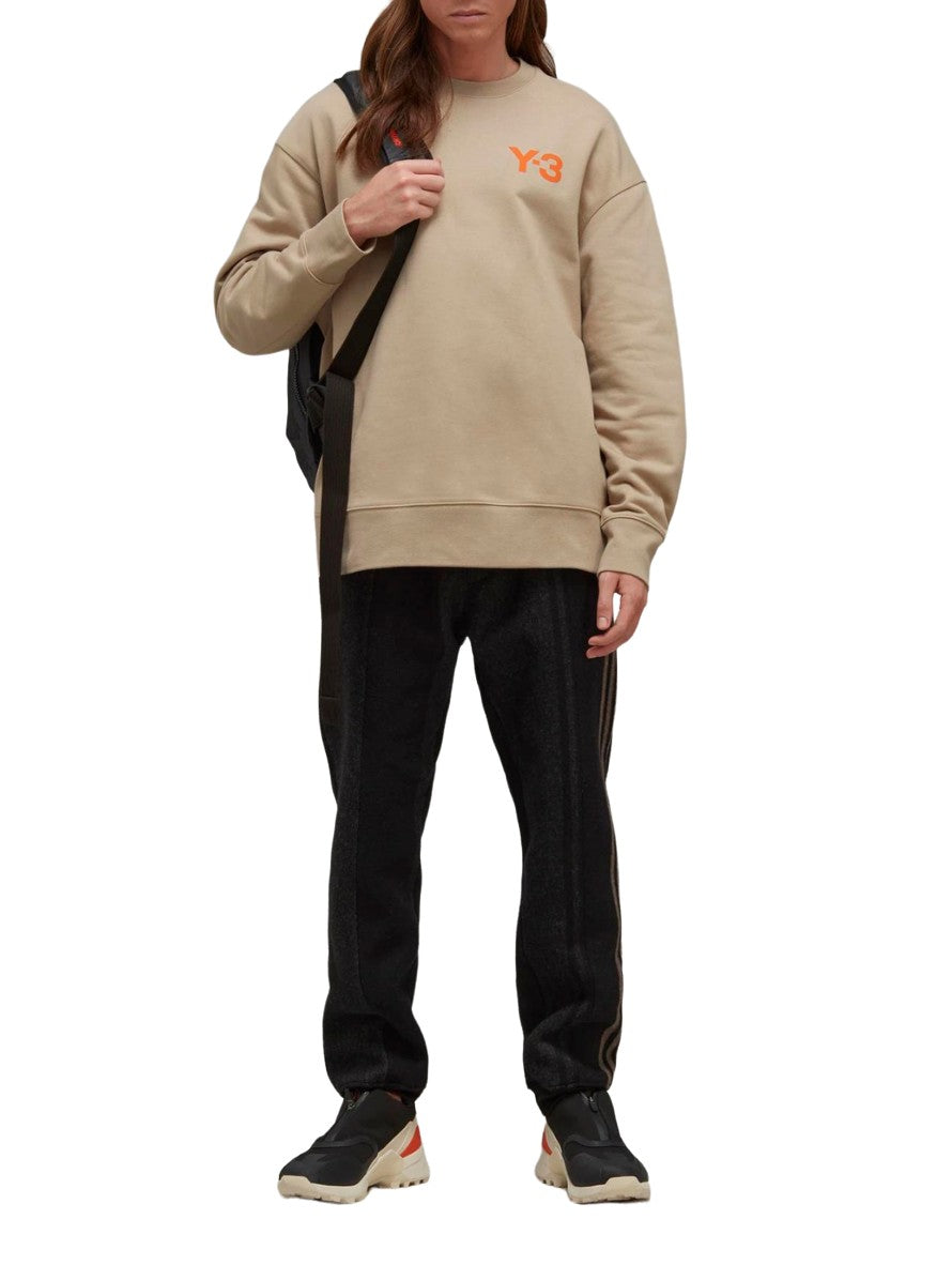 Adidas Y-3 Felpa HT4496 - SanShopLuxury - 2022, Abbigliamento, Adidas Y-3, Autunno/Inverno, Beige, Felpa, FW22, L, M, Outlet, S, Uomo, XL, XXL