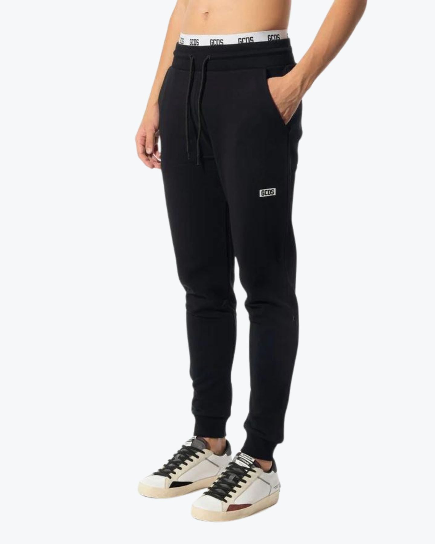 Gcds Pantatuta A2EU3001UW099 - SanShopLuxury - Abbigliamento, Autunno/Inverno, Carry Over, Continuativo, Gcds, Idoneo, L, M, Nero, New, Pantatuta, Primavera/Estate, S, Uomo, XL, XXL