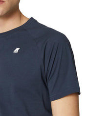 K-Way T-Shirt K0074Q0 - SanShopLuxury - Abbigliamento, Autunno/Inverno, Blu, Carry Over, Continuativo, Idoneo, K-Way, L, M, Nero, New, Primavera/Estate, T-Shirt, Ultimo, Uomo, XL, XXL