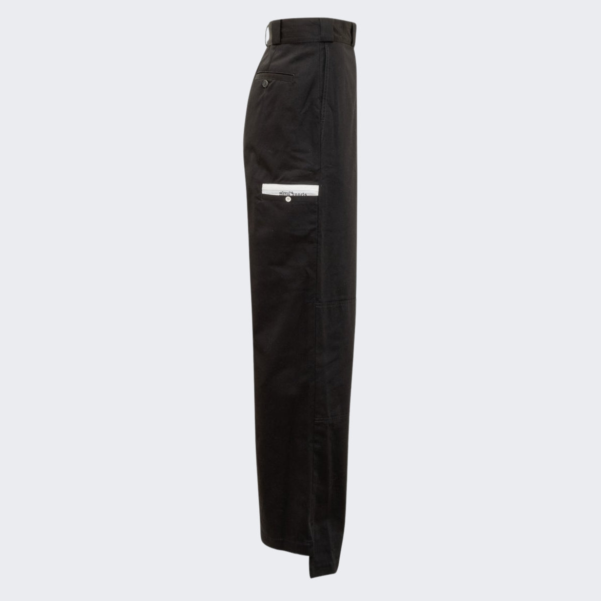 Palm Angels Pantalone PMCG003E23FAB001 1003 - SanShopLuxury - 2023, 46, 48, 50, Abbigliamento, Autunno/Inverno, FW23, Idoneo, Nero, Outlet, Palm Angels, Pantalone, Ultimo, Uomo