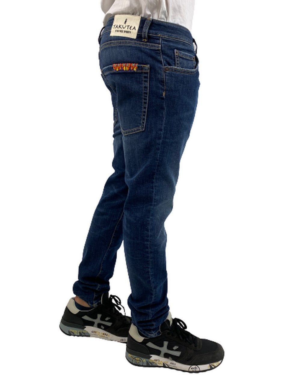 Inverno, Blu, FW18, Jeans, Outlet, Takutea, Uomo