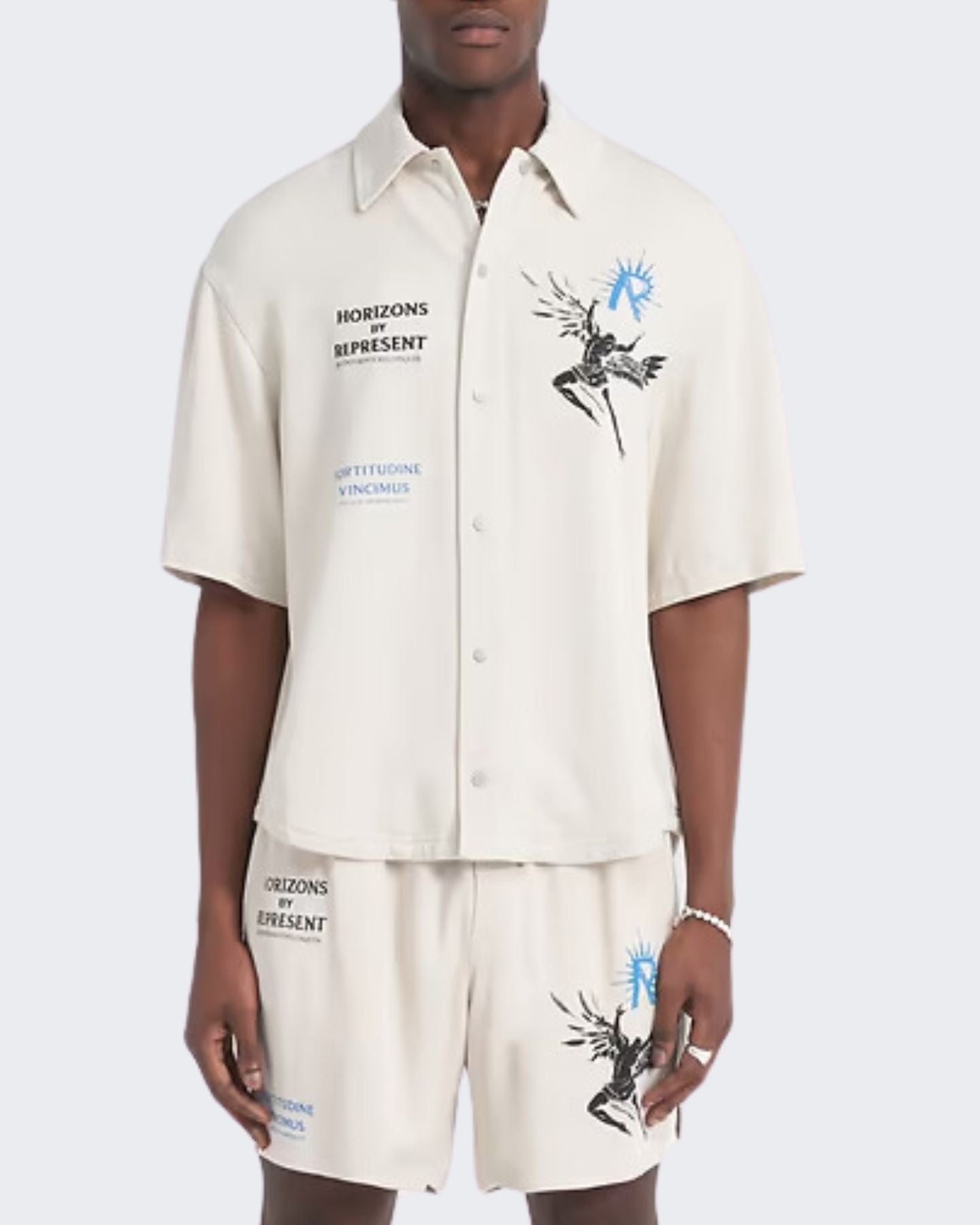 Represent Camicia MLM228/97 - SanShopLuxury - 2024, Abbigliamento, Bianco, Camicia, Idoneo, L, M, Outlet, Primavera/Estate, Represent, S, SS24, Uomo, XL, XXL