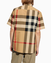 Burberry Camicia 8079591-A7028 - SanShopLuxury - 2025, Abbigliamento, Autunno/Inverno, Beige, Burberry, Camicia, Carry Over, Continuativo, M, New, Primavera/Estate, S, Stellato, Uomo, XS