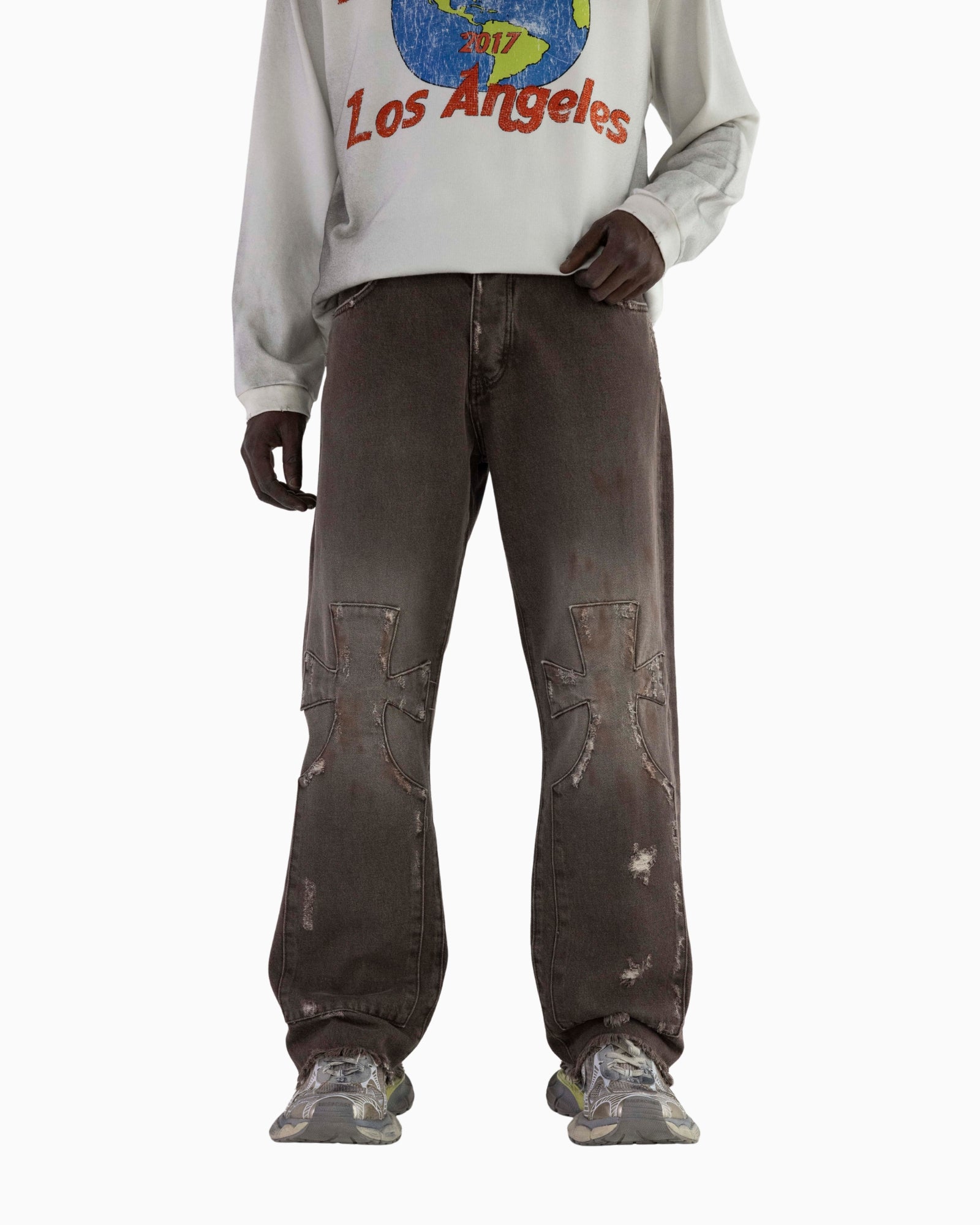 Black Island Jeans 17730-BROWN